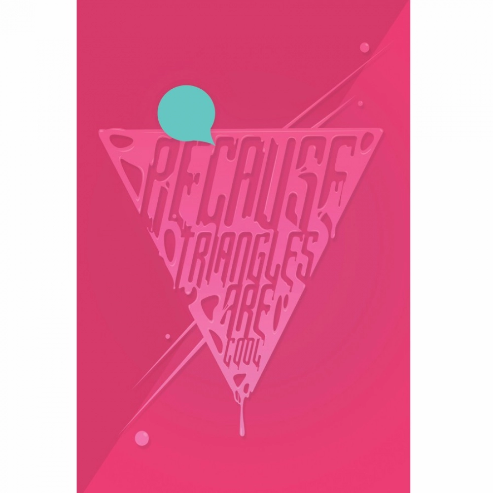 Rose Down Triangle Mobile Case Cover - Image 2