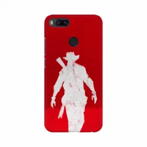 Red Abstract Man Mobile case cover
