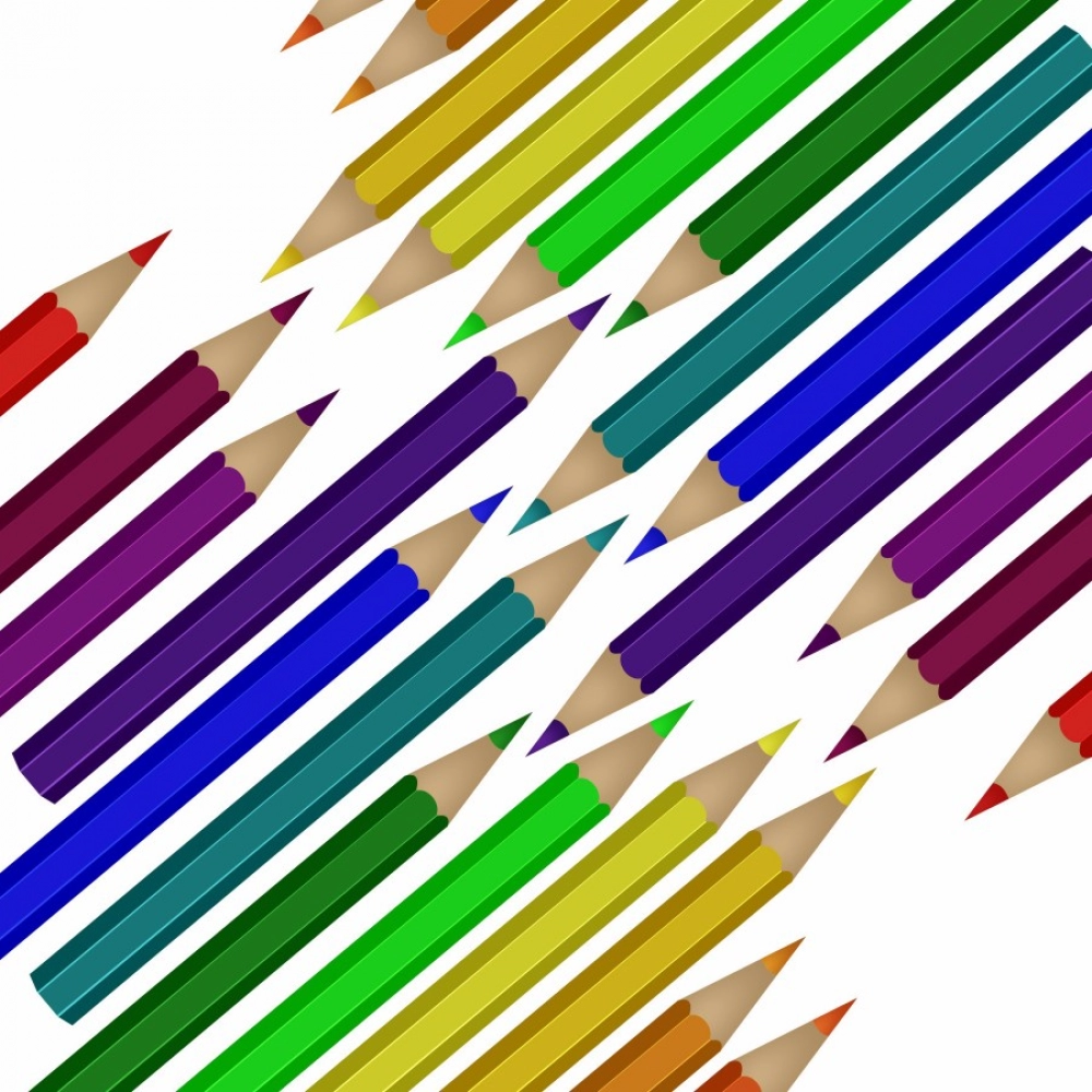 Colorful Pencil Combination Mobile Case Cover - Image 2