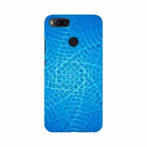 Blue Color Different Curves Mobile Case Cover