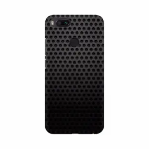 Simple Black Texture Effect Mobile Case Cover