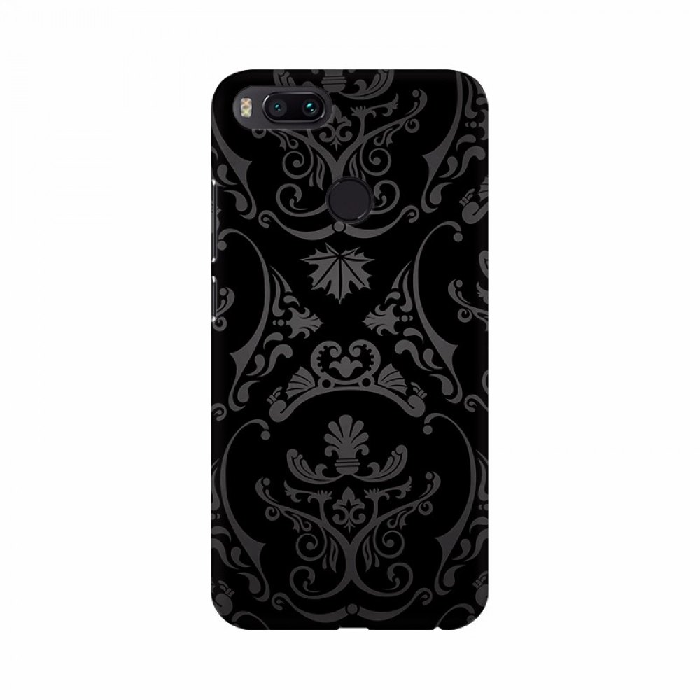 Dark Floral Effect with background Mobile Case Cover