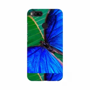 Beautiful Blue Color Butterfly Mobile Case Cover