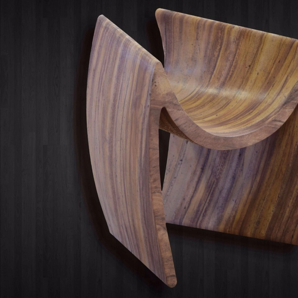 Wooden Curve Chair Mobile Case Cover - Image 2