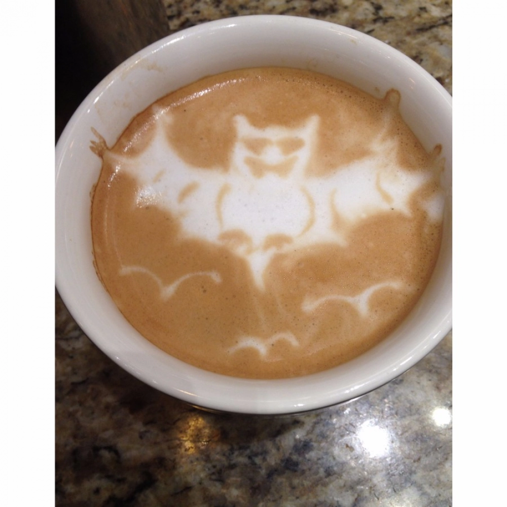 Coffee cup with BAT Mobile Case Cover - Image 2