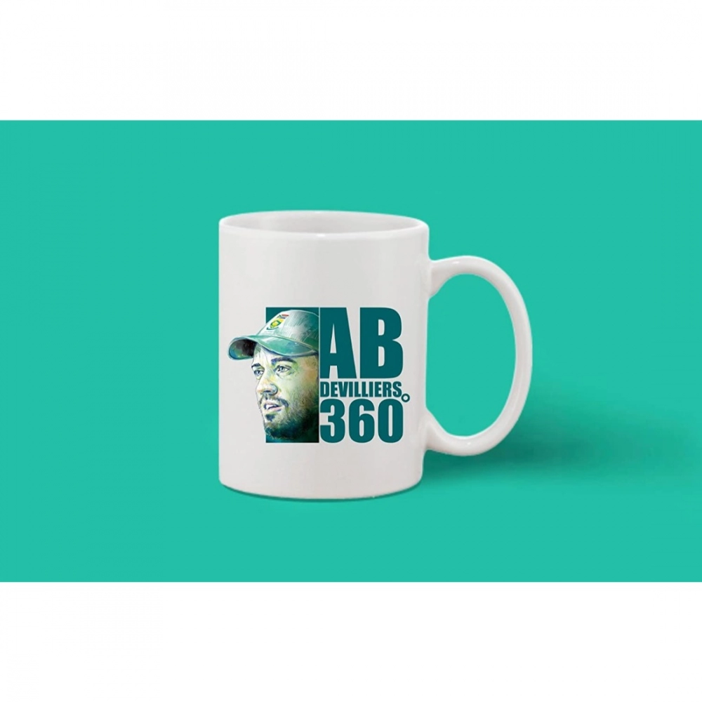 Printed Ceramic Coffee Mug - 1 Pieces, White, 11oz - Image 2