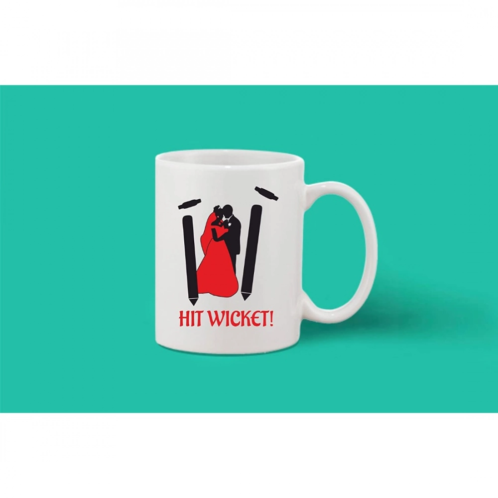 Printed Ceramic Coffee Mug - 1 Pieces, White, 11oz - Image 2