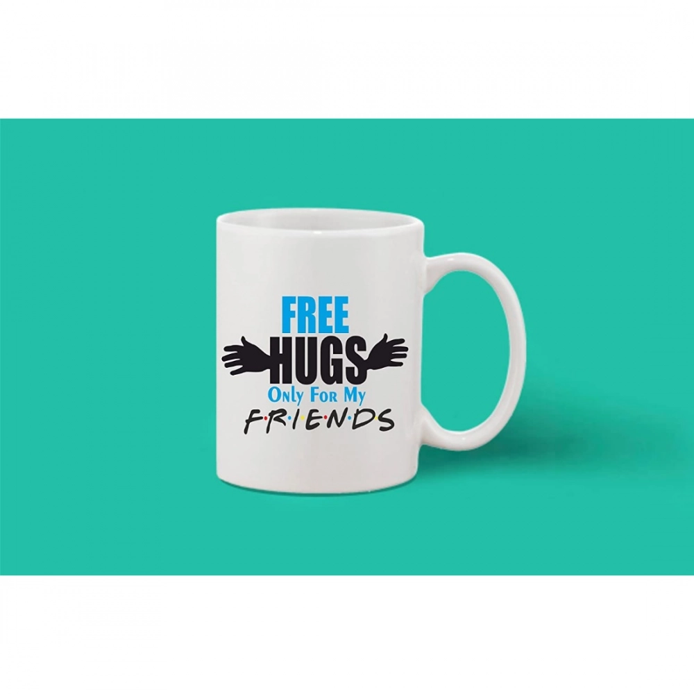 Printed Ceramic Coffee Mug - 1 Pieces, White, 11oz - Image 2