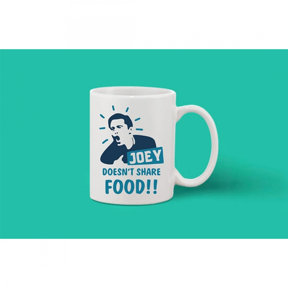 Printed Ceramic Coffee Mug - 1 Pieces, White, 11oz - Image 2