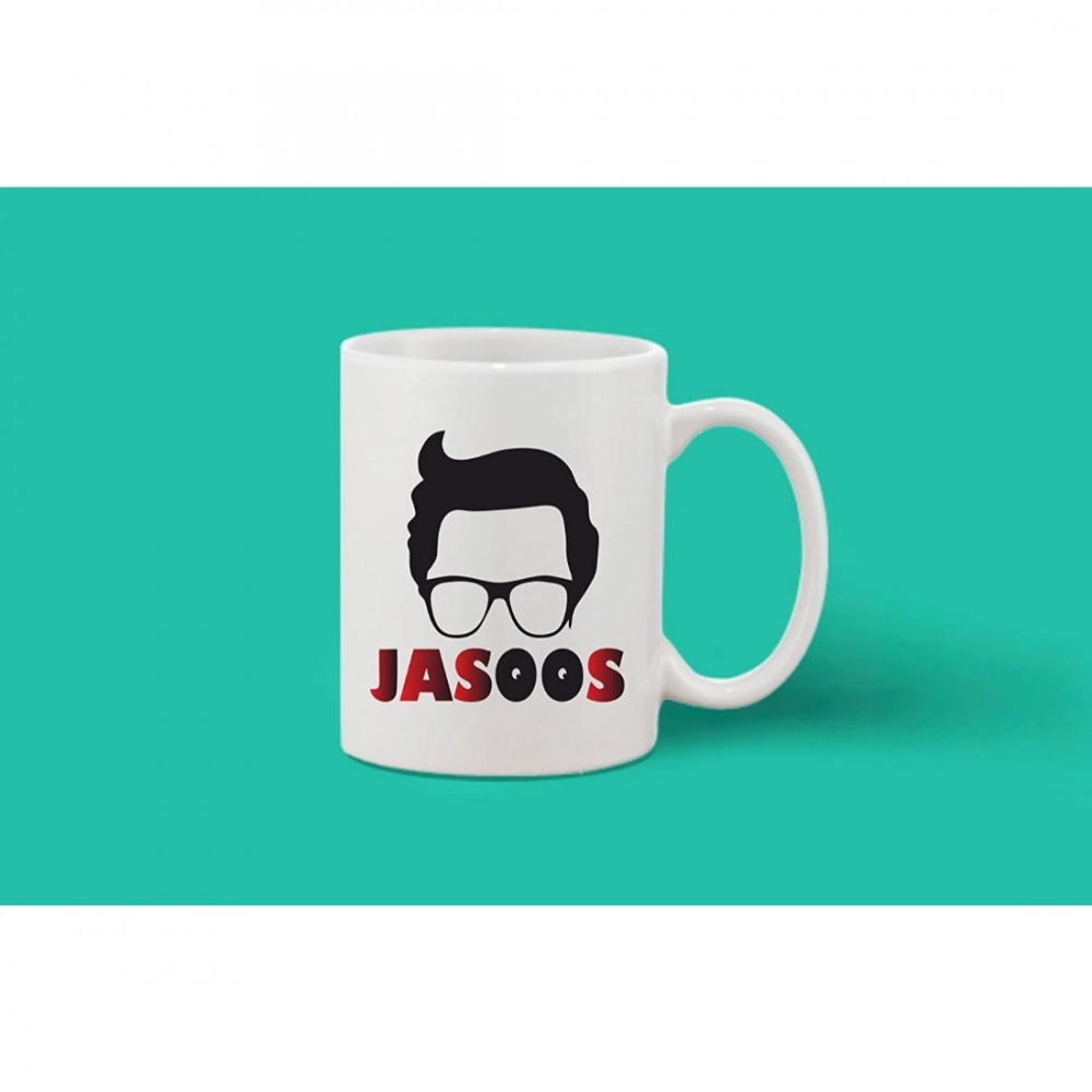 Printed Ceramic Coffee Mug - 1 Pieces, White, 11oz - Image 2