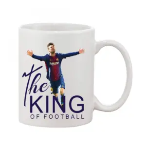 Printed Ceramic Coffee Mug - 1 Pieces, White, 11oz