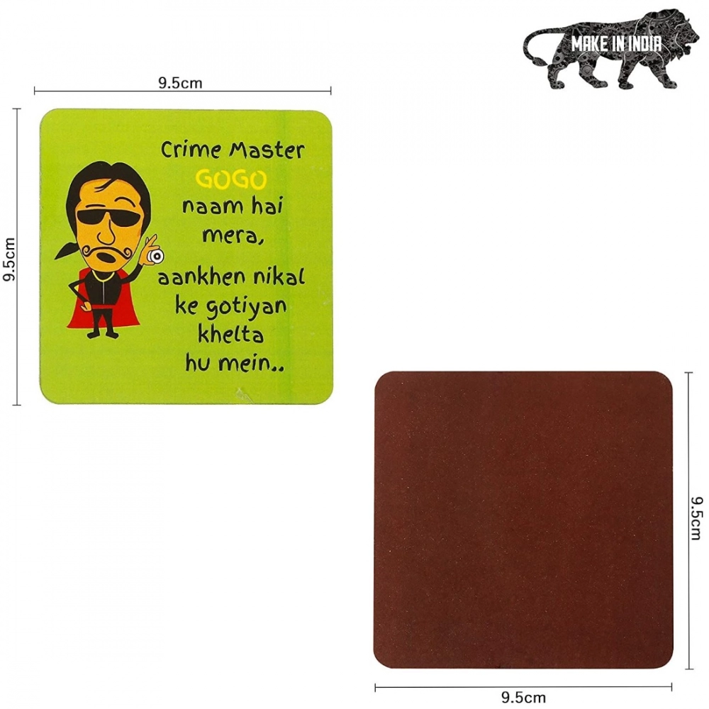 Wooden Coasters for Tea Coffee (Set of 4) - Image 2