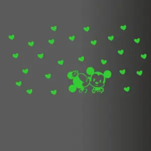 Green Kids Room Decor Radium Wall Sticker