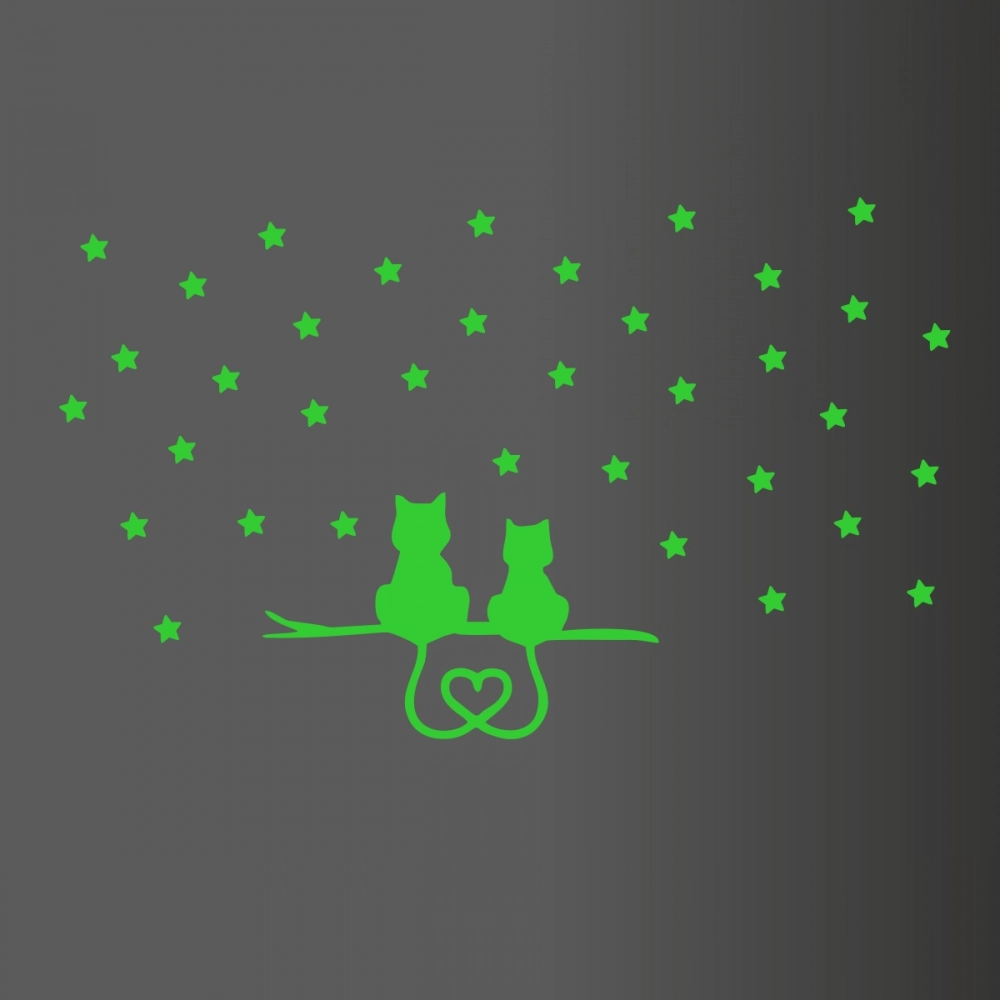 Green Kids Room Decor Radium Wall Sticker - Image 3