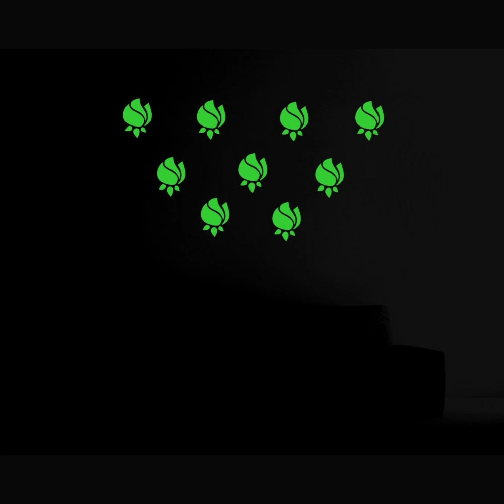 Green Radium Wall Sticker - Image 3