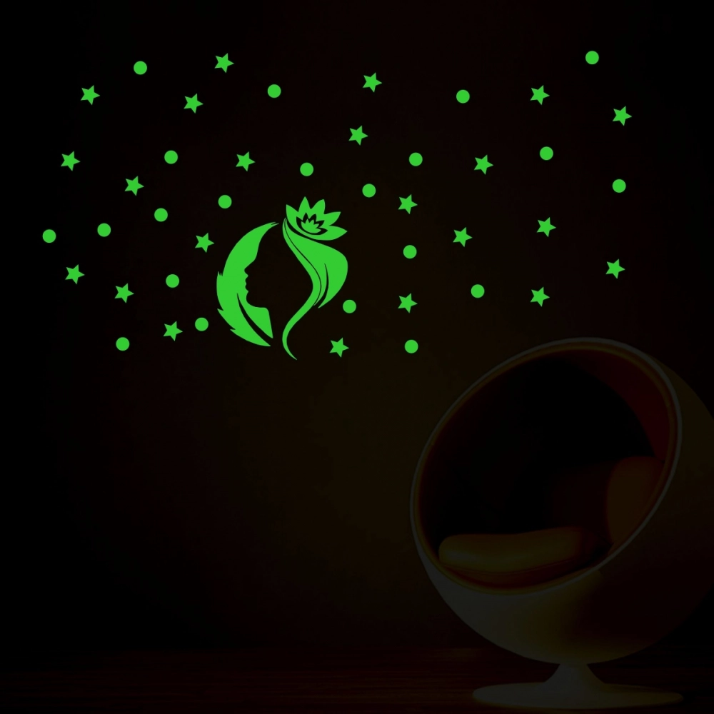 Green Decorative Radium Wall Sticker - Image 4