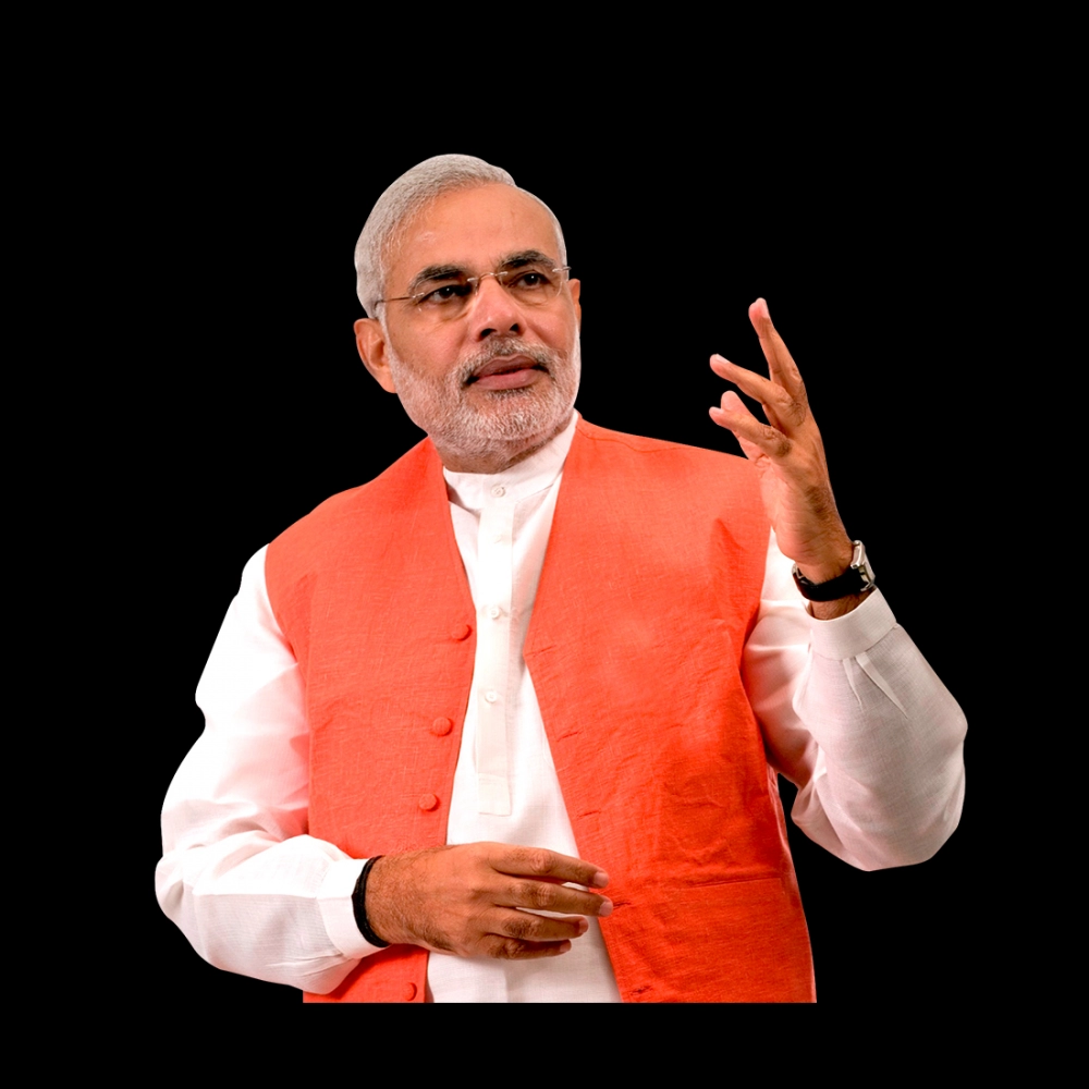 Printed Narendra Modi Hard Mobile Case Cover - Image 2