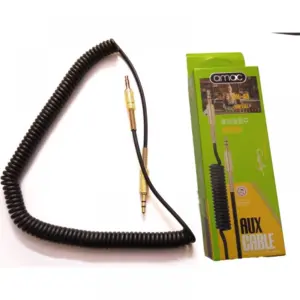Pack Of_2 Brand Ch_43 3Mtr Aux Cable (Color: Assorted)