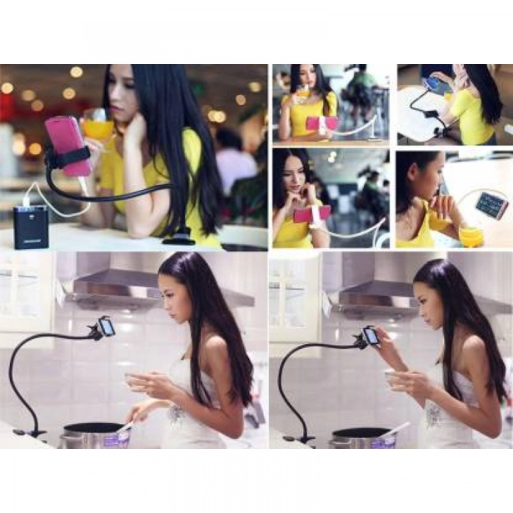 Pack Of_2 Lazy Stand Mobile Phone Mount (Color: Assorted) - Image 3