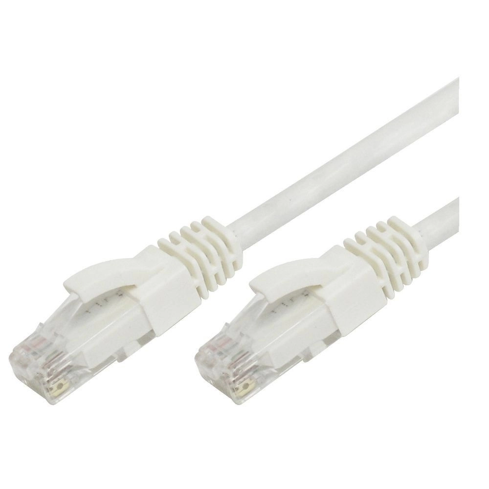 Ethernet Patch Cord CAT5E, RJ45 LAN Cable 1.5 Yards (White) - Image 2