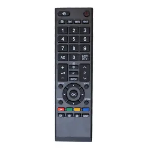 LCD_LED Remote No. 90334, Compatible With Toshiba LCD_LED TV Remote Control_Old Remote Functions Must Be Exactly Same (Color:Multi)