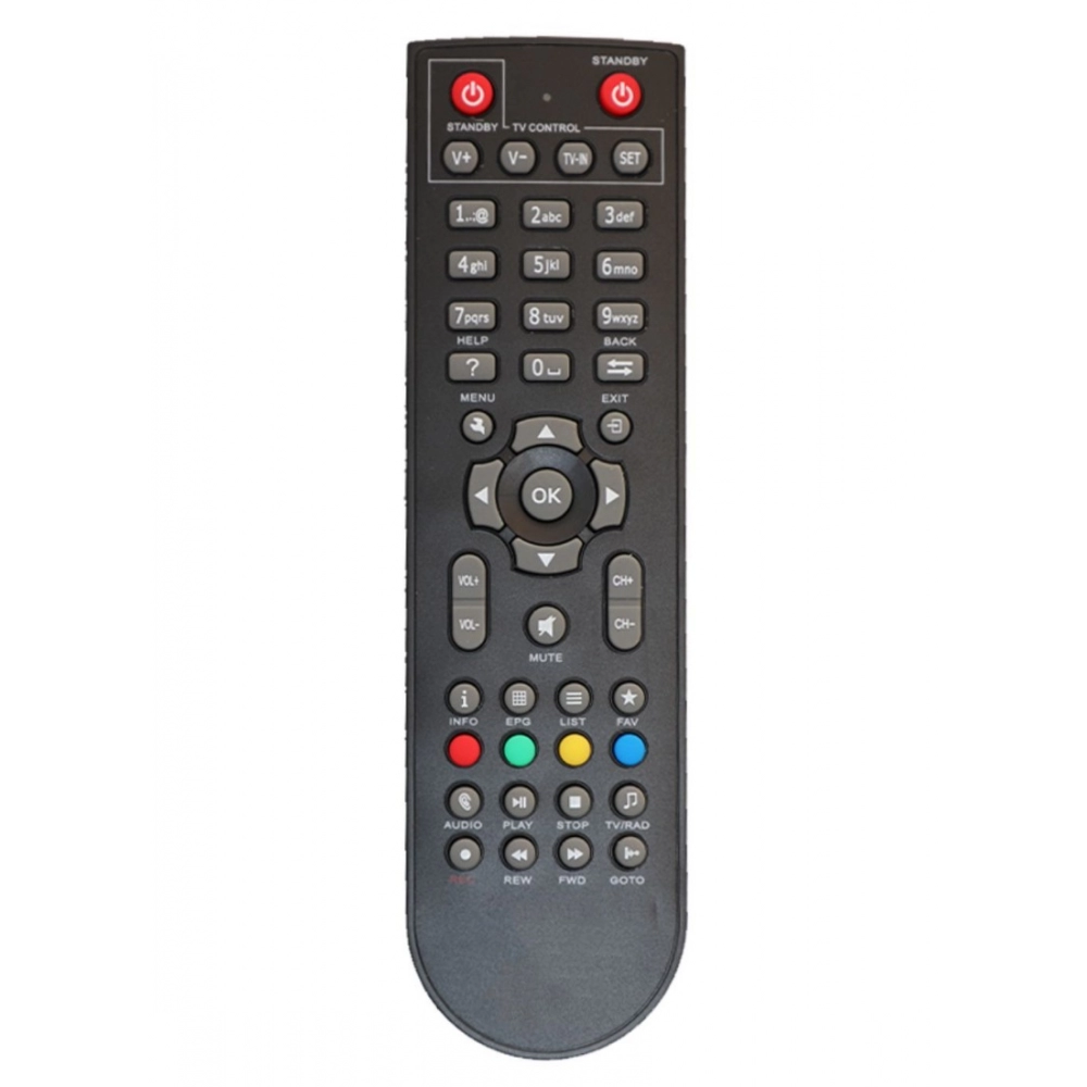 Set Top Box Remote, Compatible With In Cable Set Top Box Remote Control_Old Remote Functions Must Be Exactly Same (Color:Multi)