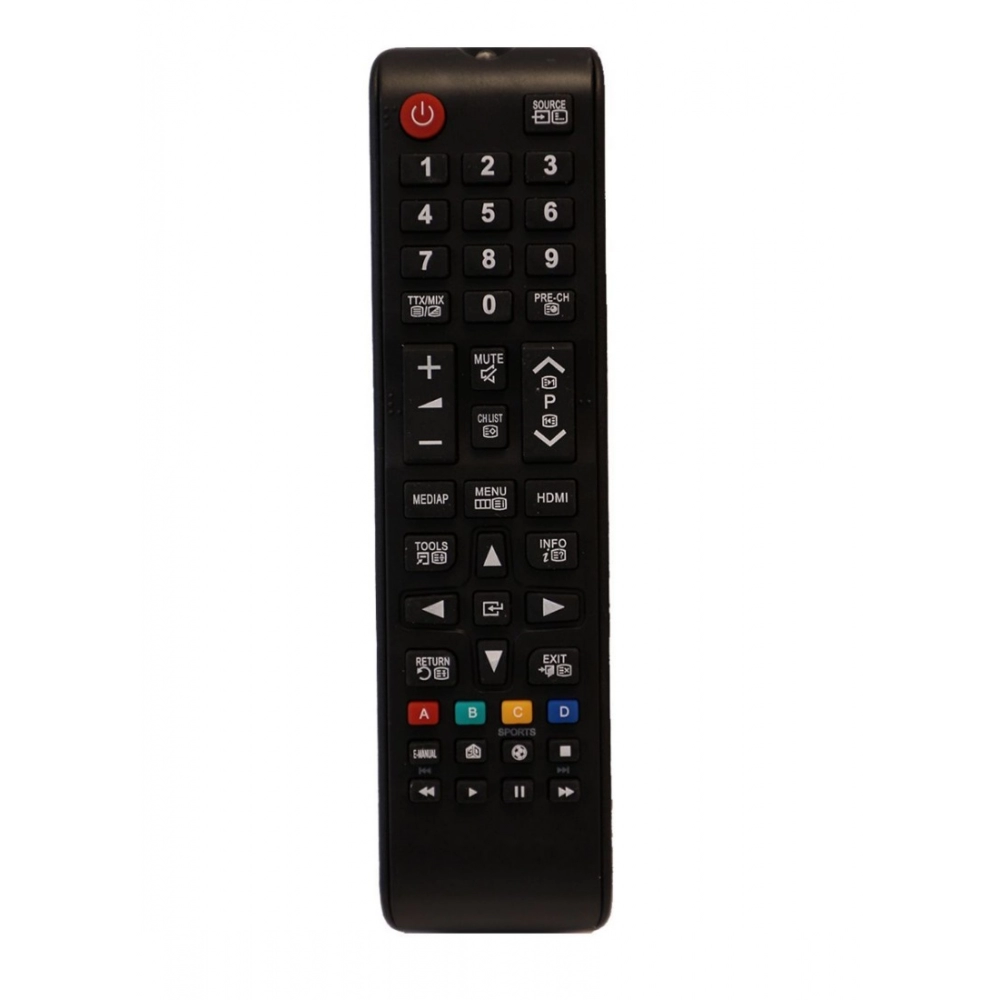 LCD_LED Remote No. URC 116, Compatible With Samsung LCD_LED Remote Control_Old Remote Functions Must Be Exactly Same (Color:Multi)