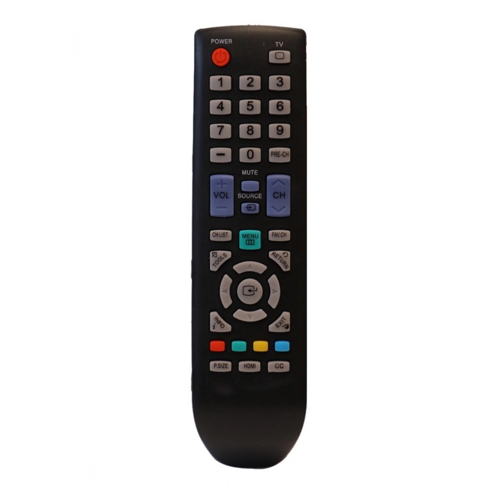 LCD_LED Remote No. URC 74, Compatible With Samsung LCD_LED TV Remote Control _Old Remote Functions Must Be Exactly Same (Color:Multi)