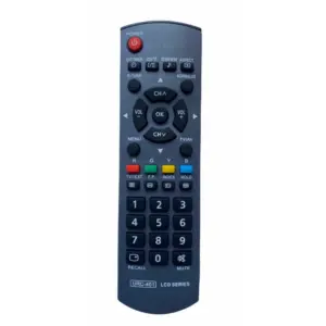 LCD_LED Remote No. URC 401, Compatible With PANASONIC LCD_LED TV Remote Control _Old Remote Functions Must Be Exactly Same (Color:Multi)