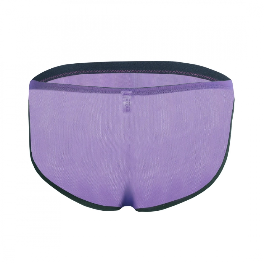 Men's Mesh Power Net Transparent Sexy Brief Underwear (Ultra Violet) - Image 2
