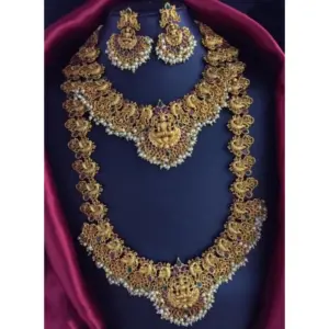 Women's Elegent Combo Of Jewellery Set (Gold, Free Size)