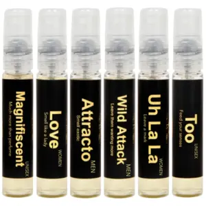 Europa Combo Of 6 Unisex Pocket Perfume Sprays For Men And Women