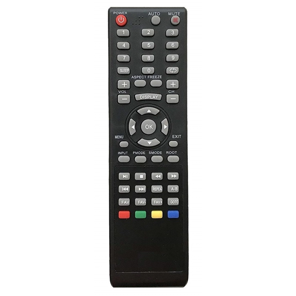 LED/LCD Remote No. CH09, Compatible with Genus LCD/LED TV Remote COntrol (Exactly Same Remote will Only Work)