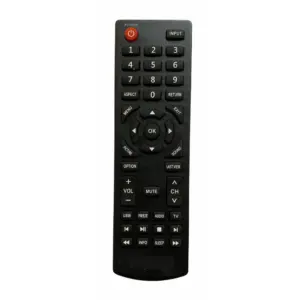 LCD/LED Remote No. SY653, Compatible with Sanyo LCD/LED TV Remote Control (Exactly Same Remote will Only Work)