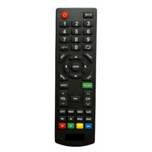 LCD/LED Remote No. IX649, Compatible with Intex LCD/LED TV Remote Control (Exactly Same Remote will Only Work)