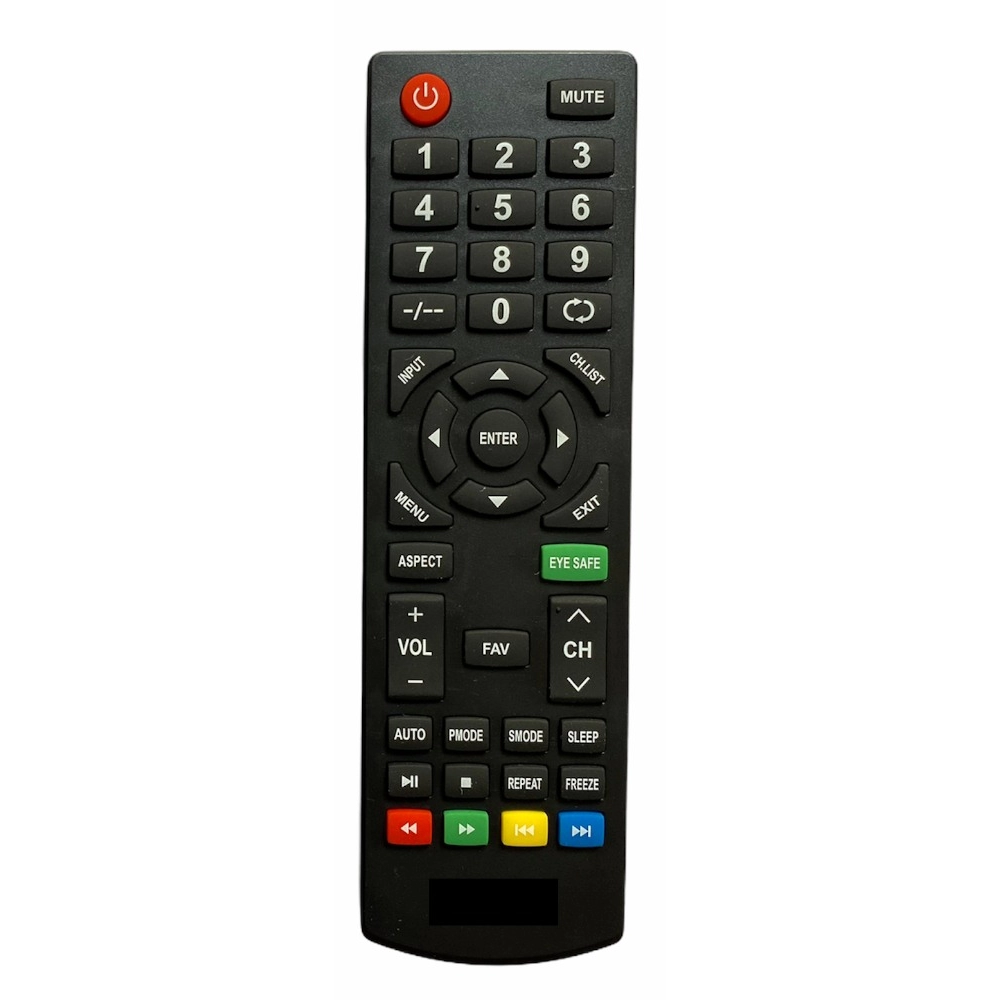 LCD/LED Remote No. IX649, Compatible with Intex LCD/LED TV Remote Control (Exactly Same Remote will Only Work)