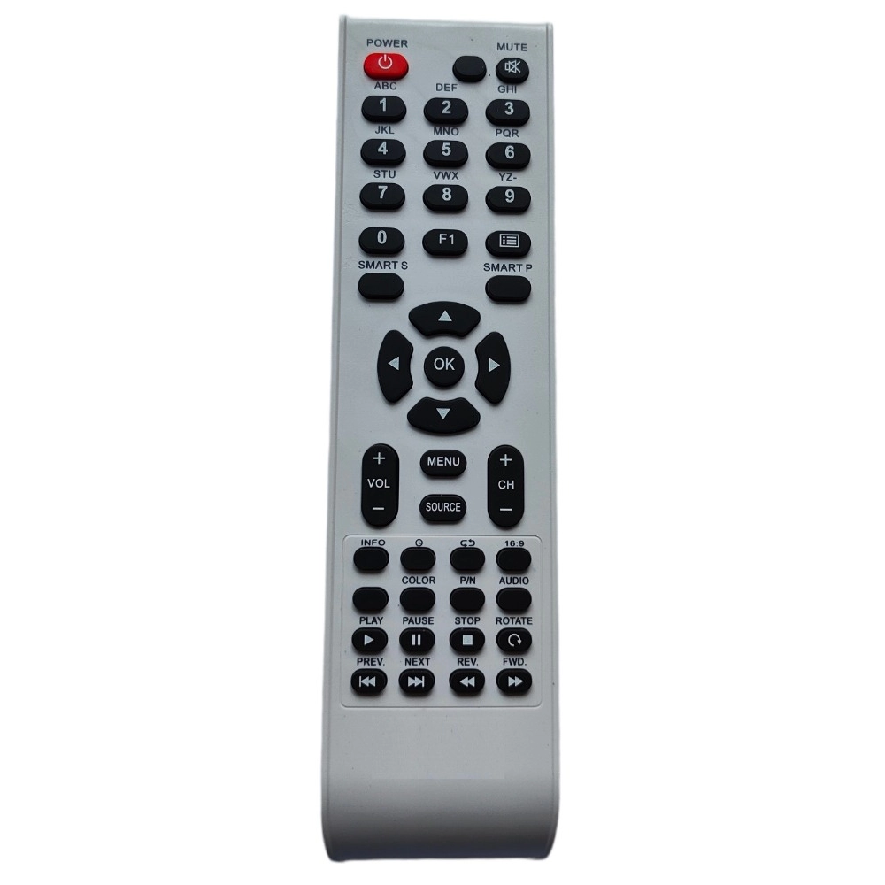 LCD/LED Remote No. RCA06, Compatible with Intex LCD/LED TV Remote Control (Exactly Same Remote will Only Work)