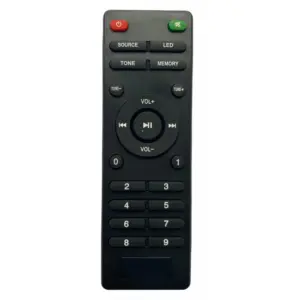 Home Theatre Remote No. RC12, Compatible with Intex Home Theatre Remote (Exactly Same Remote will Only Work)