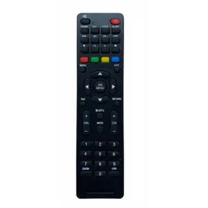 DTH Remote with EPG Function, Compatible with Free Dish (with WiFi) Remote (Exactly Same Remote will Only Work)
