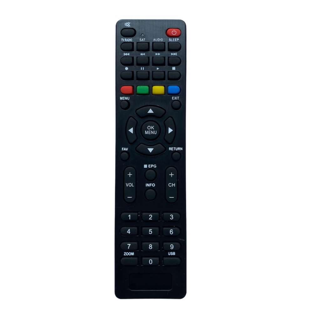 DTH Remote with EPG Function, Compatible with Free Dish (with WiFi) Remote (Exactly Same Remote will Only Work)
