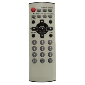 CRT TV Remote No. URC127, Compatible with Panasonic CRT TV Remote Control (Exactly Same Remote will Only Work)