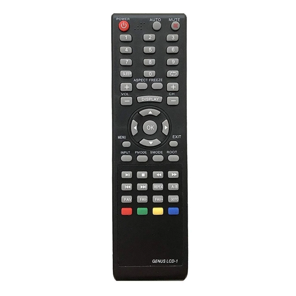 LED/LCD Remote No. CH09, Compatible with Micromax LCD/LED TV Remote Control (Exactly Same Remote will Only Work)
