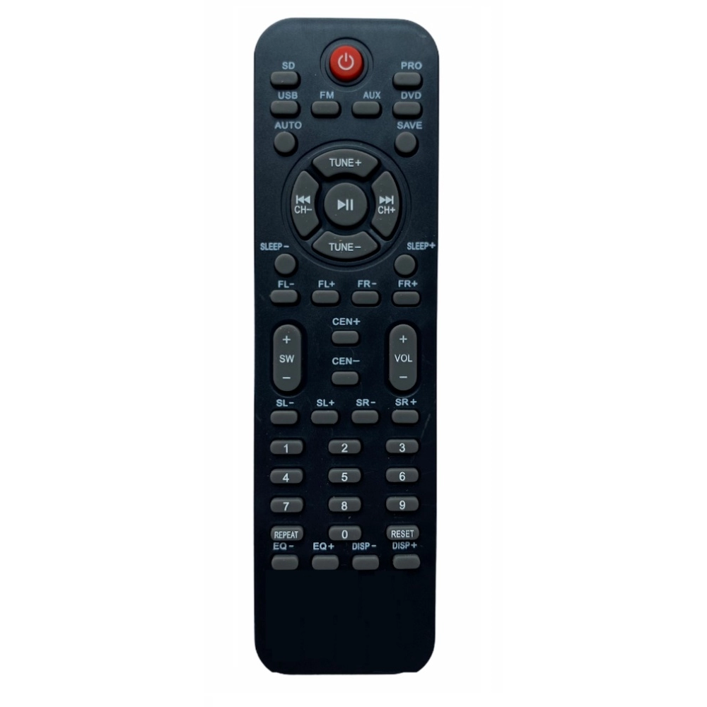 12 in 1 Home Theatre Remote, Compatible with Conic, Beston, Deltron, Hybon Home Theatre Remote (Exactly Same Remote will Only Work)