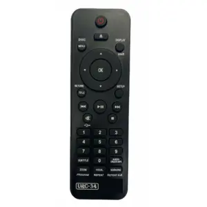 DVD Remote No. URC34, Compatible for Philips DVD Remote (Exactly Same Remote will Only Work)