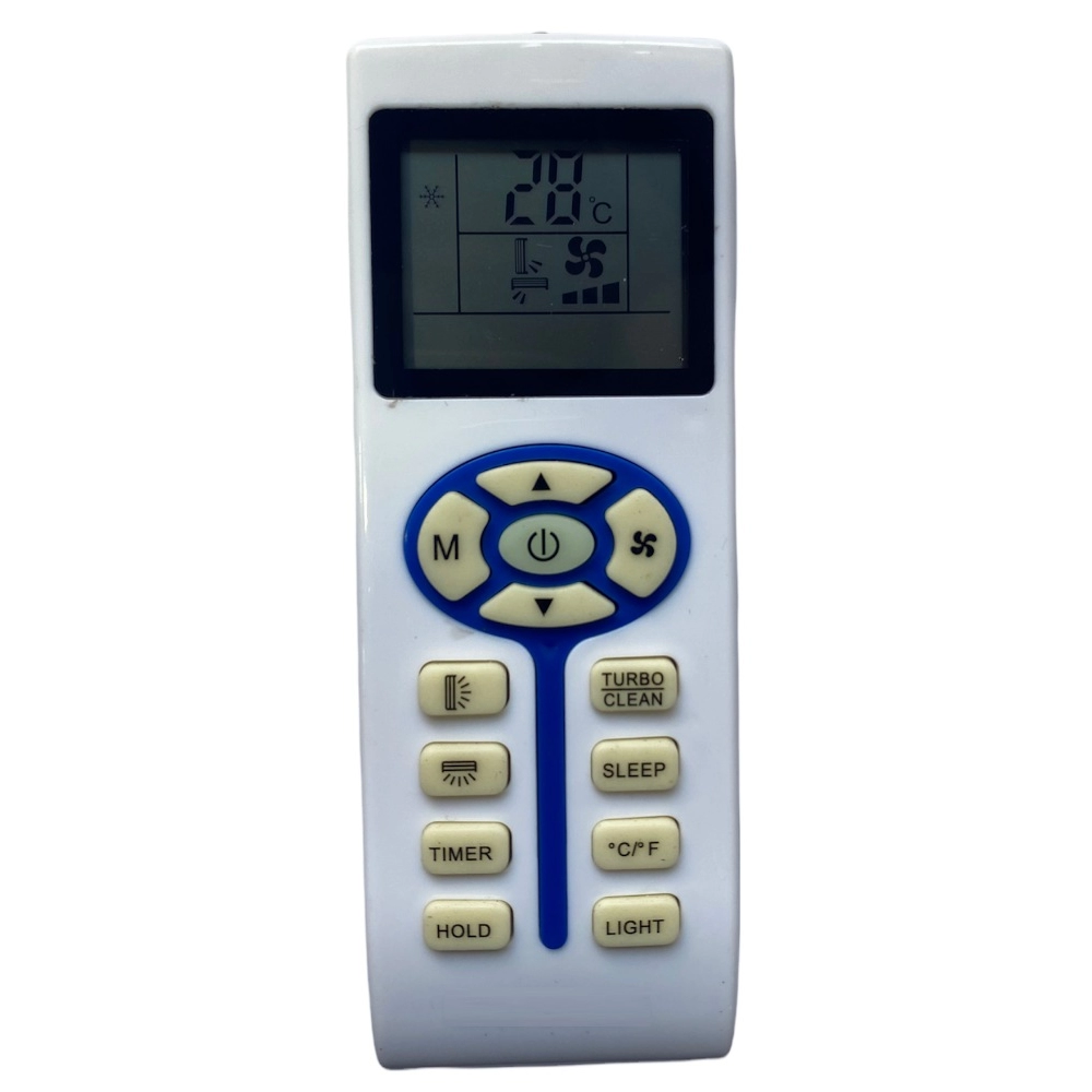 Remote No. 7B, Compatible with Voltas AC Remote Control Model (Exactly Same Remote will Only Work)
