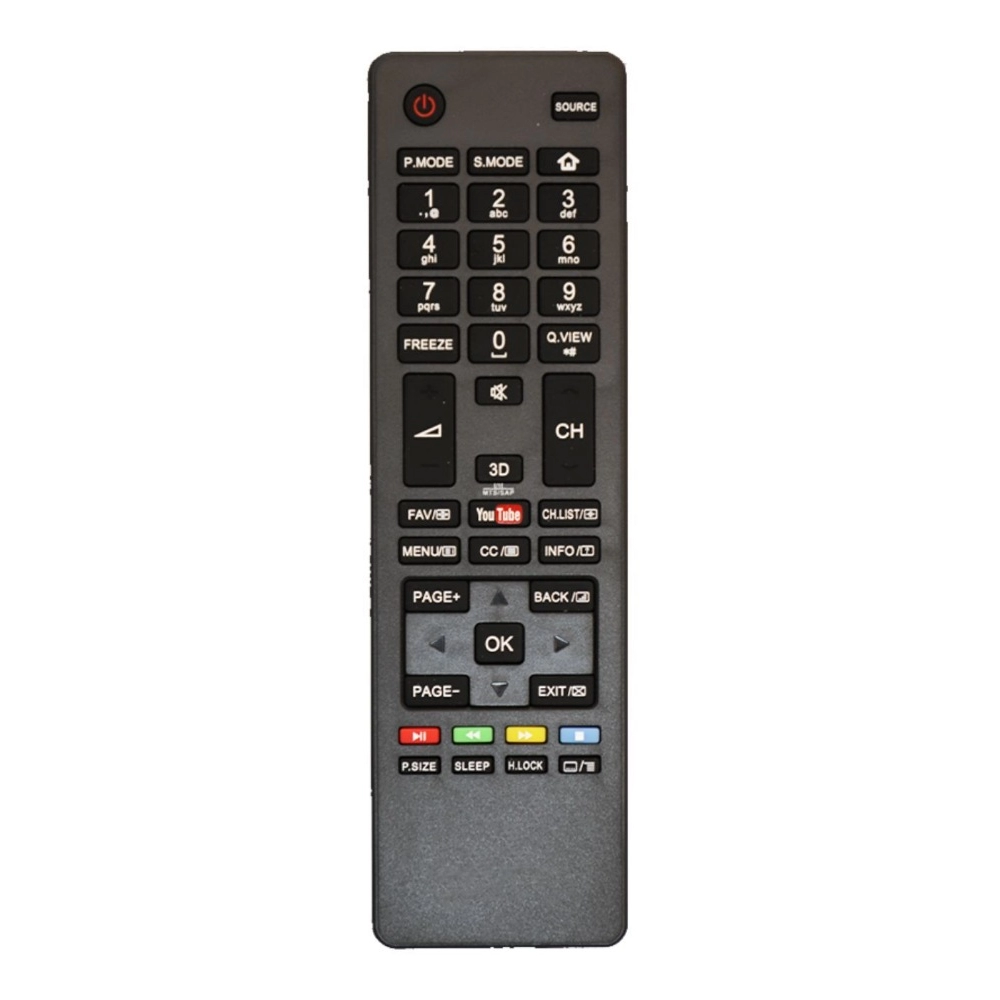 LED/LCD Remote No. 18H, Compatible with Haier LCD/LED TV Remote Control (Exactly Same Remote will Only Work)