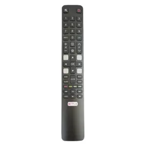 Remote with Netflix Function (No Voice), Compatible with TCL Smart TV LCD/LED Remote Control (Exactly Same Remote will Only Work)
