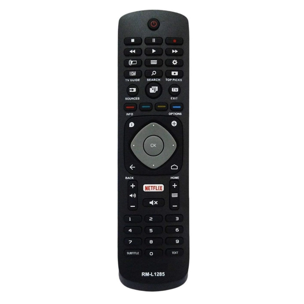 Remote No. RM-L1285 (No Voice), Compatible with Philips Smart TV LCD/LED Remote Control (Exactly Same Remote will Only Work)