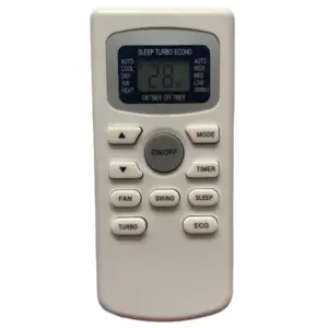 Remote No. 68 with Backlight And Timer, Compatible with Hitachi AC Remote Control (Exactly Same Remote will Only Work)