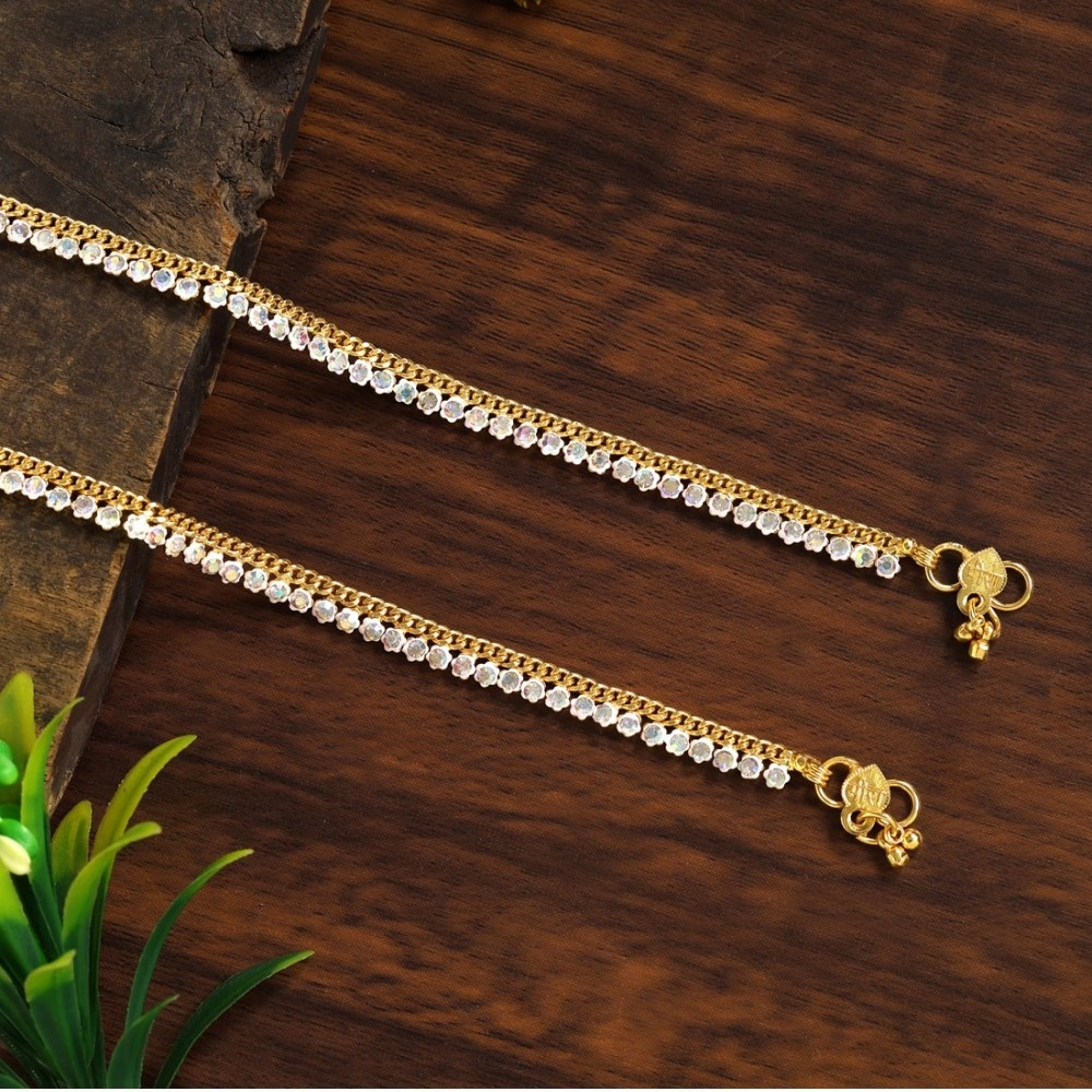 Women's Rainbow Color Anklets (Free Size: Upto 10") - Image 3